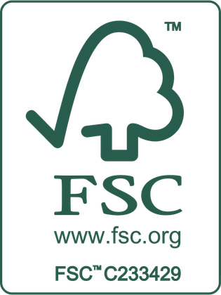 FSC certified, license code FSC C233429